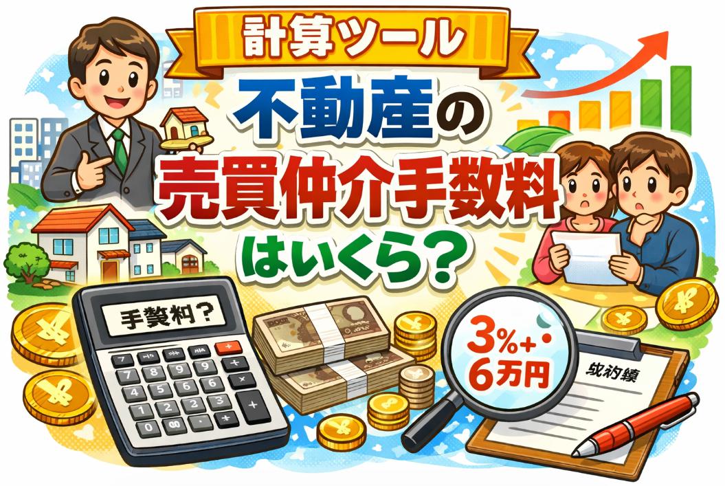 仲介手数料の計算ツール