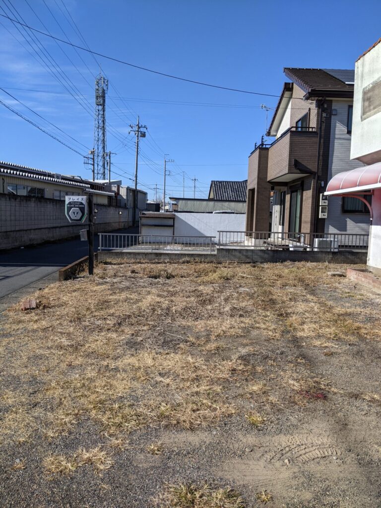 伊勢崎市長沼町の土地