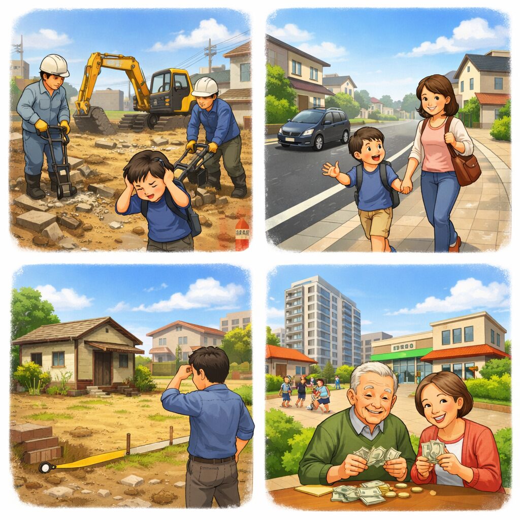 伊勢崎市の区画整理地の体験談