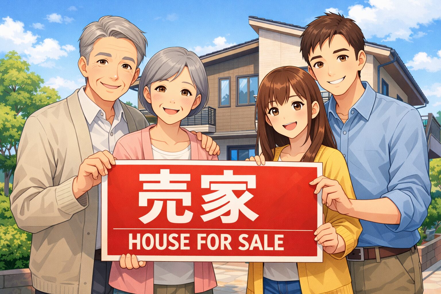 二世帯住宅を売る人たち