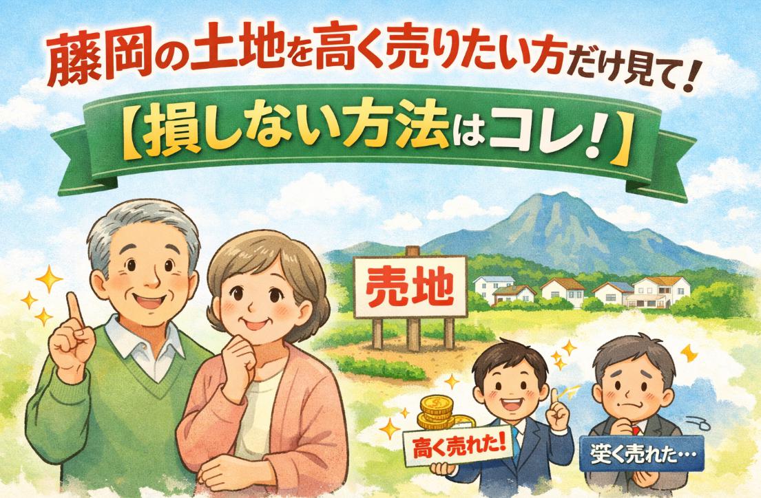 藤岡市で土地を高く売りたい夫婦