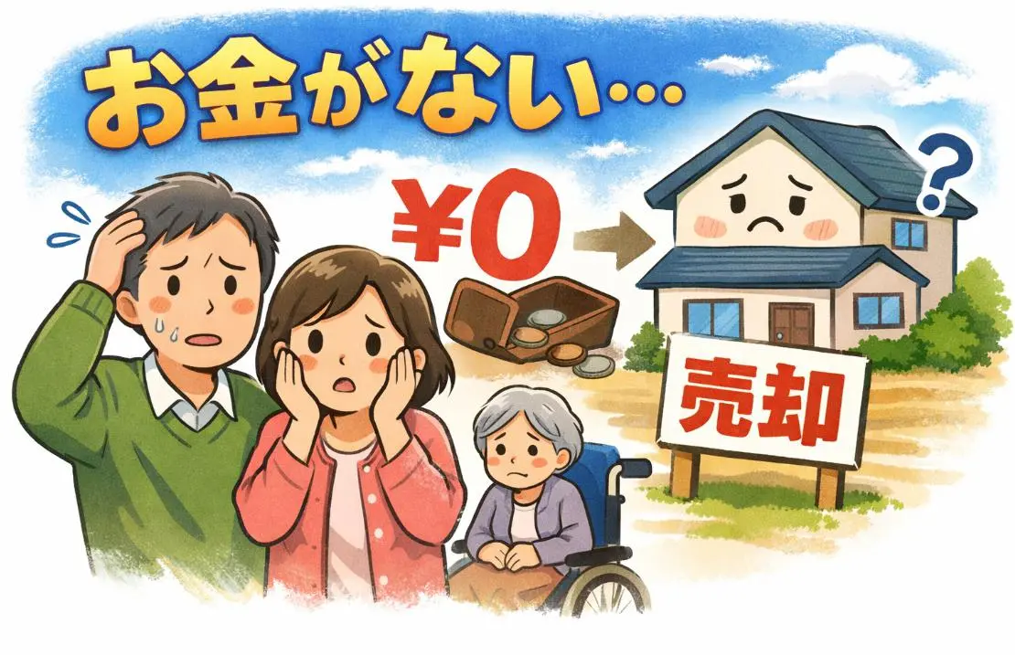 介護でお金がない夫婦