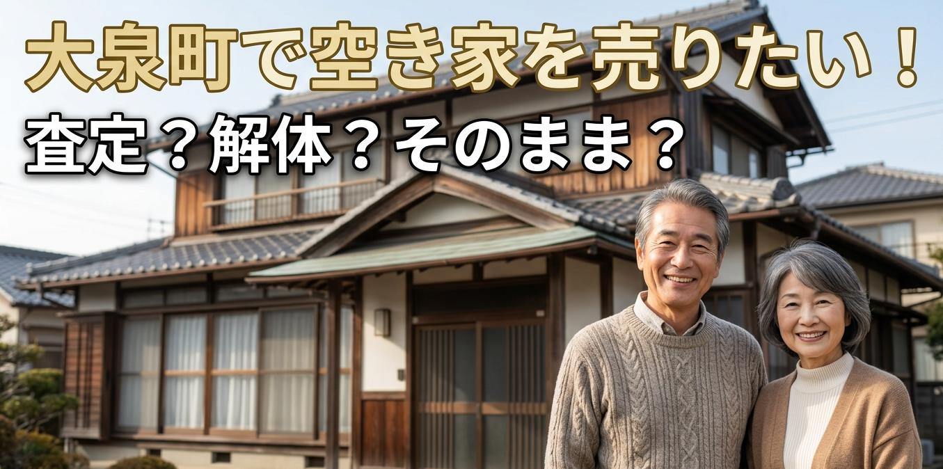 群馬県大泉町の空き家売却