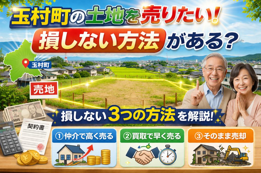 佐波郡玉村町で土地を売りたい夫婦
