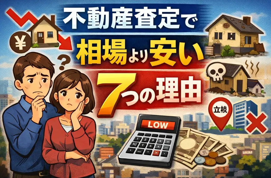 不動産査定に納得できない理由の夫婦