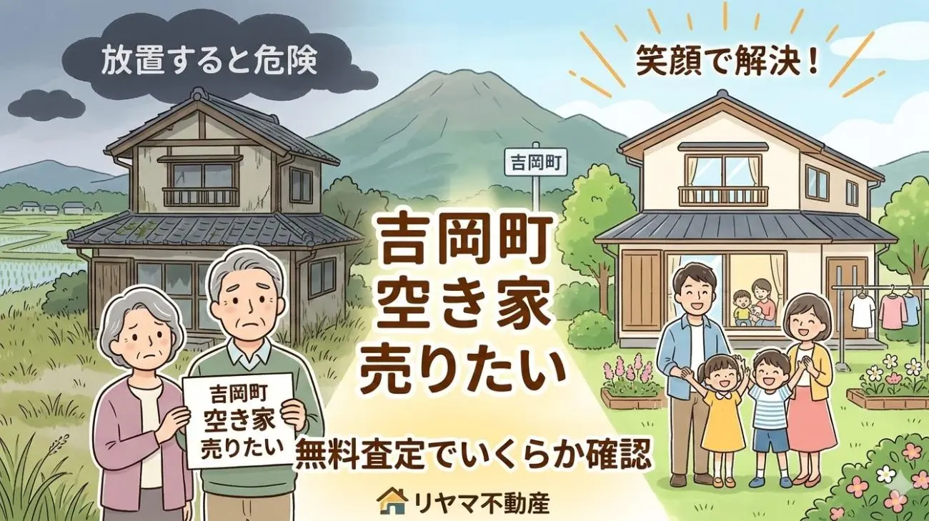 吉岡町で空き家を売りたい