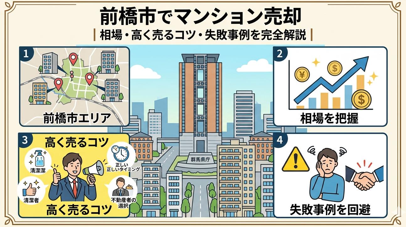 前橋マンション売却について