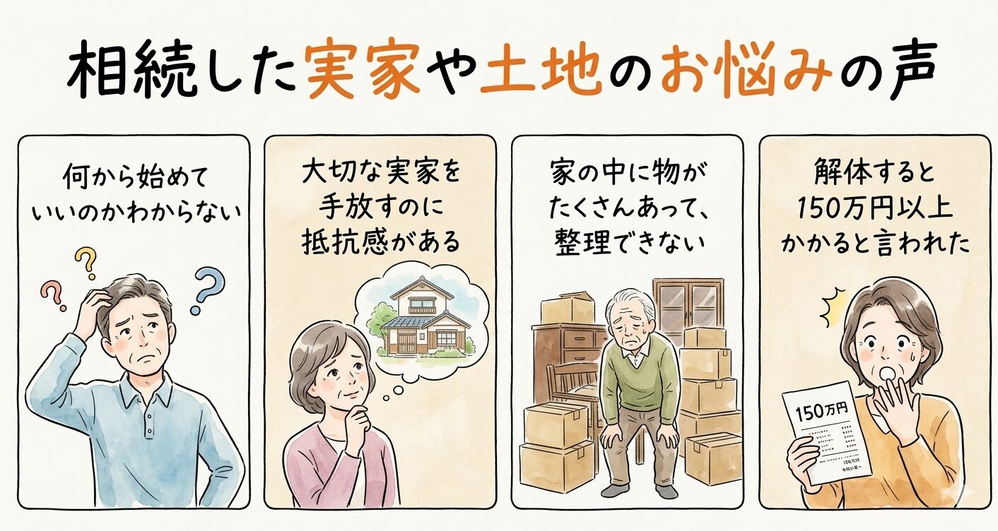 群馬県の空き家、土地の相続問題