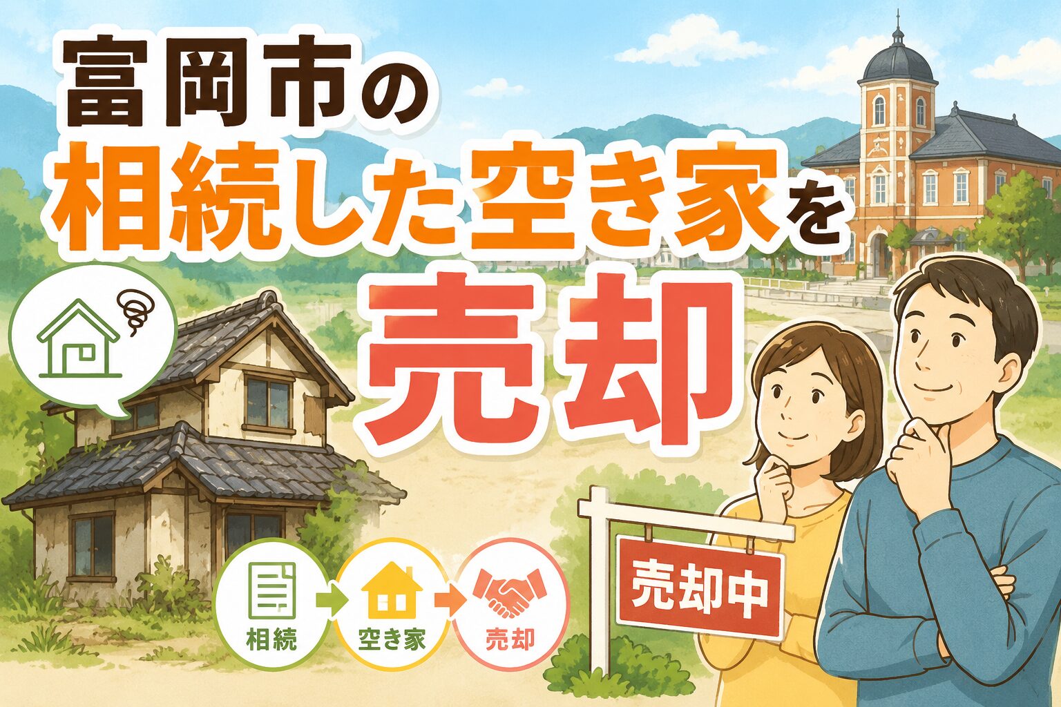 富岡市の相続空き家売却