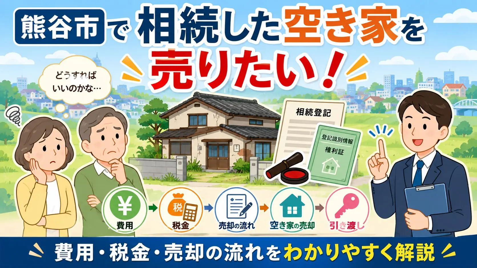 熊谷市で空き家を売りたい
