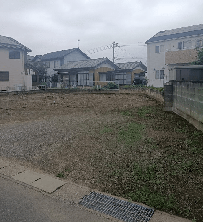 伊勢崎市長沼町の解体更地現場